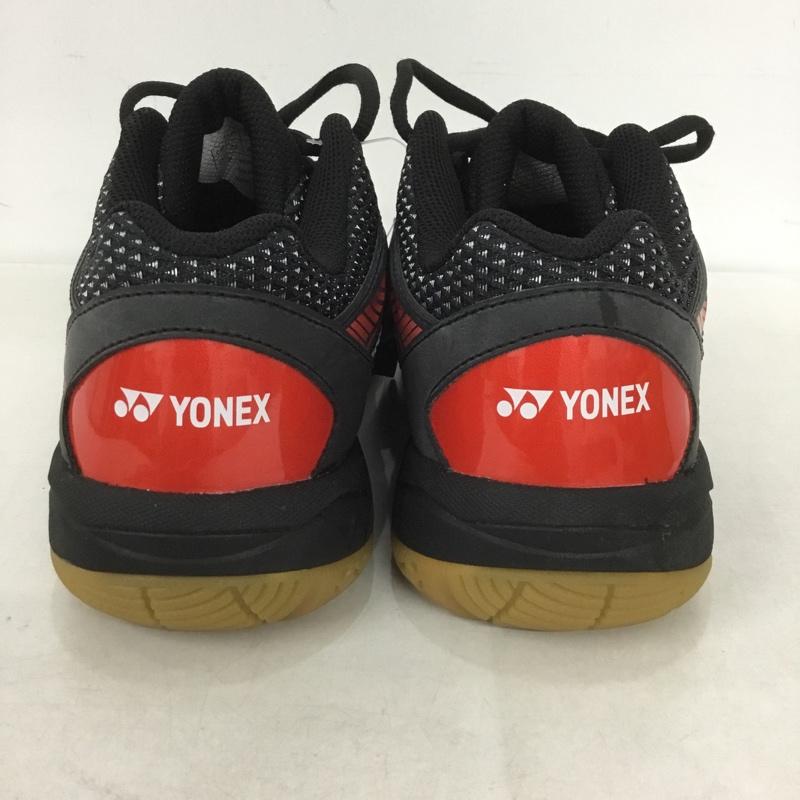 ヨネックス YONEX スニーカー スニーカー SHB65Z パワークッション65Zワイド 23cm バドミントンシューズ 23.0cm ロゴ、文字 白 / ホワイト / X 黒 / ブラック / X 赤 / レッド /  レディース USED 古着 中古 10142477