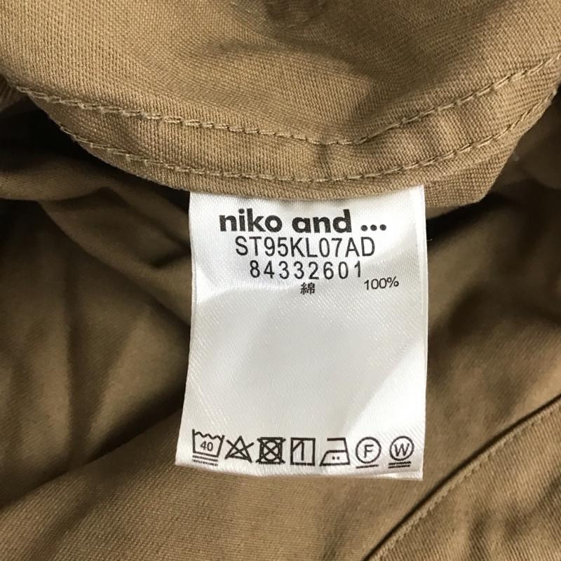 ニコアンド niko and... サロペット・オーバーオール サロペット、オーバーオール st95kl07ad L 無地 ベージュ / ベージュ /  レディース USED 古着 中古 10121731