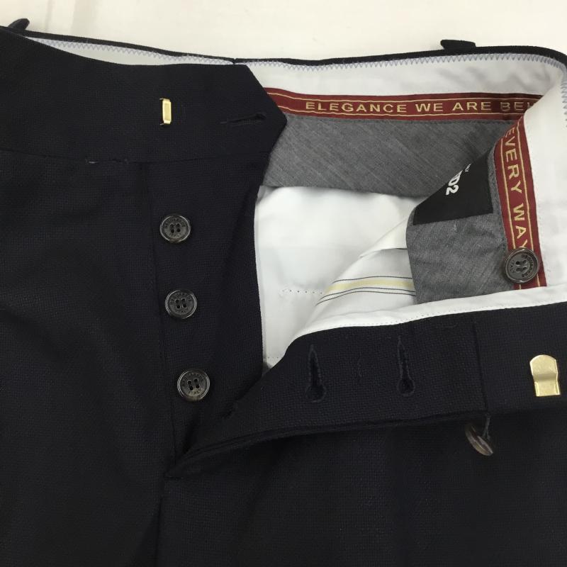 ディースクエアード2 DSQUARED2 パンツ スラックス 38 無地 紺 / ネイビー /  レディース USED 古着 中古 10122731