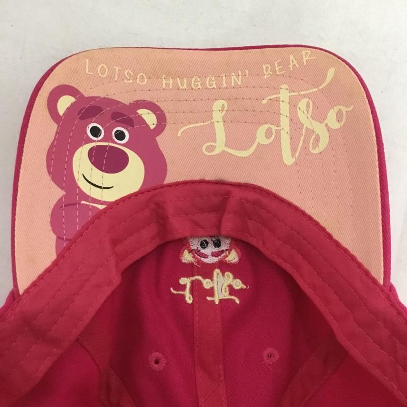 ディズニー Disney 帽子 キャップ ロッツォ トイストーリー FREE キャラクター 桃 / ピンク /  レディース USED 古着 中古 10148821
