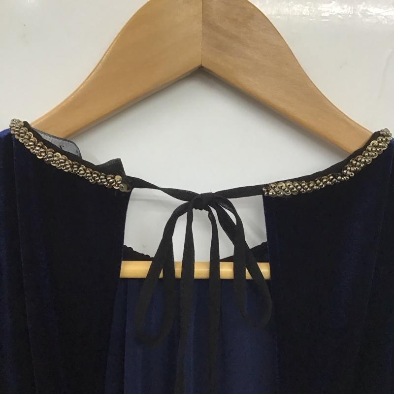 ザラ ZARA ワンピース・ドレス・オールインワン ワンピース・ドレス・オールインワン 3666 050 422 オールインワン バックオープン M 無地 紺 / ネイビー / X 黒 / ブラック /  レディース USED 古着 中古 10138678