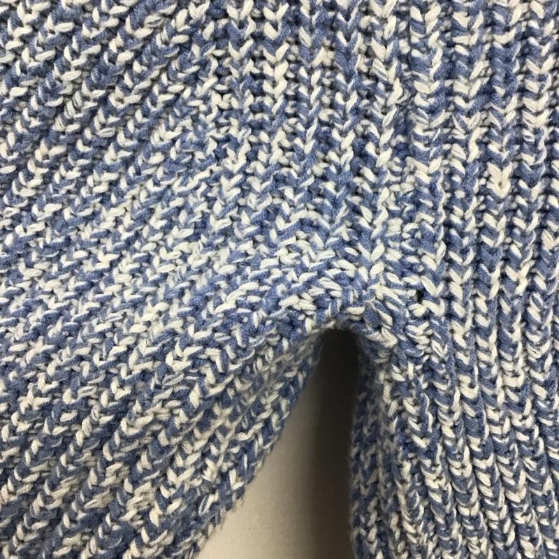 グリーンレーベルリラクシング green label relaxing カーディガン 長袖 XL 無地 水色 / ライトブルー /  メンズ USED 古着 中古 10131929