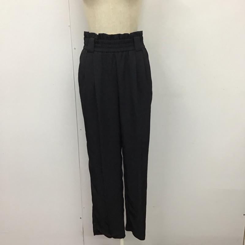 ザラ ZARA ボトムス ボトムス 9929 025 800 イージーパンツ S 無地 黒 / ブラック /  レディース USED 古着 中古 10116214