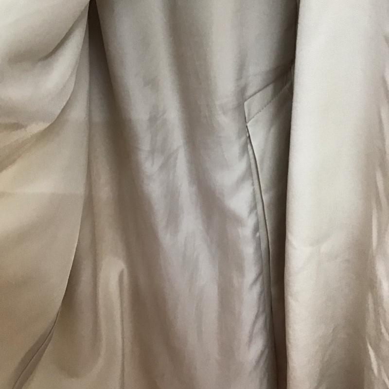 ページボーイ PAGEBOY ジャケット、上着 ジャケット、ブレザー ロングコート カラージャケット アウター トレンチ S 無地 ベージュ / ベージュ /  レディース USED 古着 中古 10143580