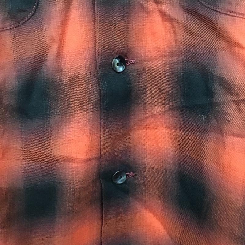 ルードギャラリー RUDE GALLERY シャツ、ブラウス 長袖 長袖シャツ チェックシャツ カラーシャツ 3 チェック 黒 / ブラック / X 赤 / レッド /  メンズ USED 古着 中古 10140514