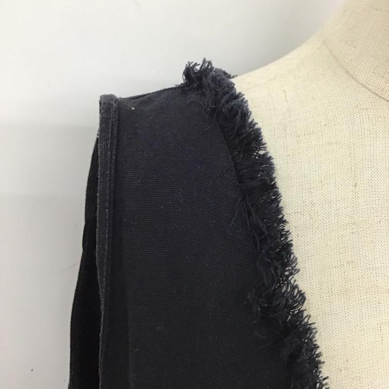 ザラ ZARA TRAFALUC ワンピース ロングスカート ノースリーブワンピース ロングワンピース タイトワンピース スリットスカート L 無地 黒 / ブラック /  レディース USED 古着 中古 10119050
