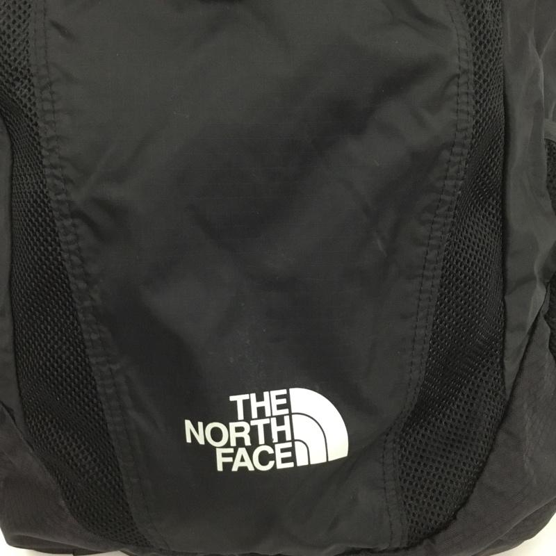 ザノースフェイス THE NORTH FACE リュックサック、デイパック リュックサック、デイバッグ NM81409 FLYWEIGHT RECON ポケッタブル 折りたたみ ロゴ、文字 黒 / ブラック /  メンズ USED 古着 中古 10147148