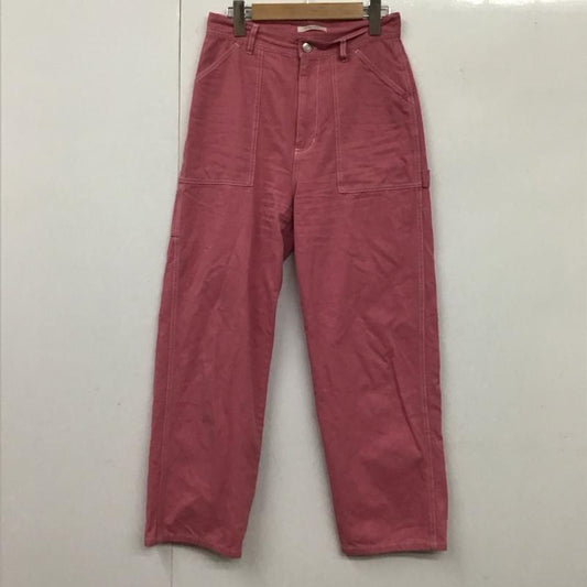 フリークスストア FREAK S STORE パンツ ワークパンツ、ペインターパンツ M 無地 桃 / ピンク /  レディース USED 古着 中古 10131699