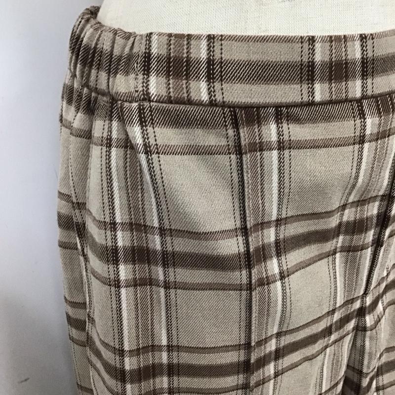 レプシィム LEPSIM パンツ スラックス lpn50899ad チェックパンツ ワイドパンツ カジュアルパンツ LL チェック マルチカラー / マルチカラー /  レディース USED 古着 中古 10119483