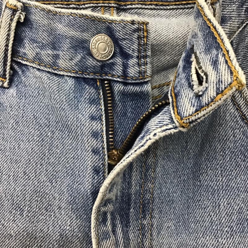 リーバイストラウスアンドコー Levi Strauss & co. パンツ デニム、ジーンズ デニムパンツ ストレートパンツ ワイドパンツ カジュアルパンツ 34 無地 インディゴ / インディゴ /  メンズ USED 古着 中古 10116524