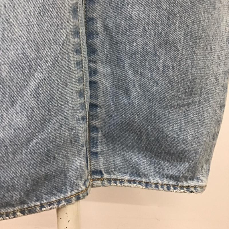 アズールバイマウジー AZUL BY MOUSSY パンツ デニム、ジーンズ 250DSA11-336J HIGH WAIST DENIM STRAIGHT S 無地 水色 / ライトブルー /  レディース USED 古着 中古 10120017