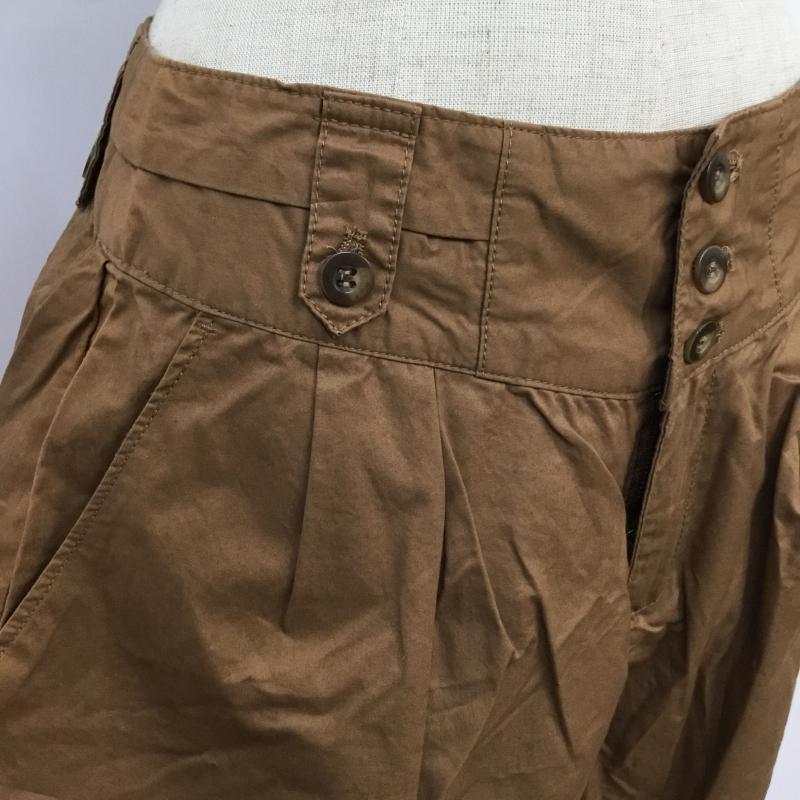 サマンサモスモスエヘカソポ SM2ehkasopo パンツ ショートパンツ S 無地 茶 / ブラウン /  レディース USED 古着 中古 10044918