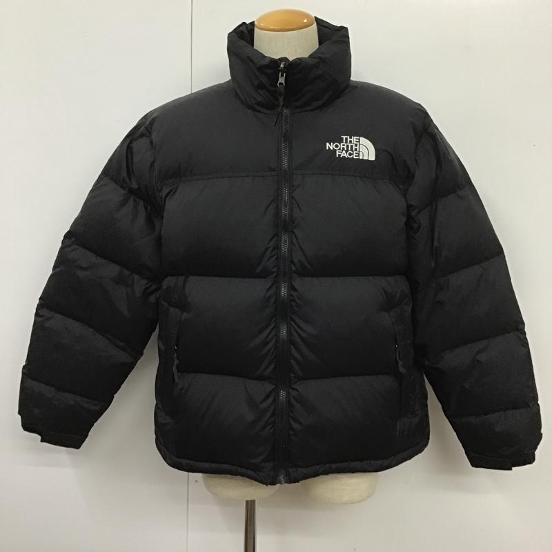 ザノースフェイス THE NORTH FACE ジャケット、上着 ジャンパー、ブルゾン NA0A3C8D レトロ ヌプシロゴダウンジャケット ジップアップジャケット ダウンジャケット L ロゴ、文字 黒 / ブラック /  メンズ USED 古着 中古 10105544