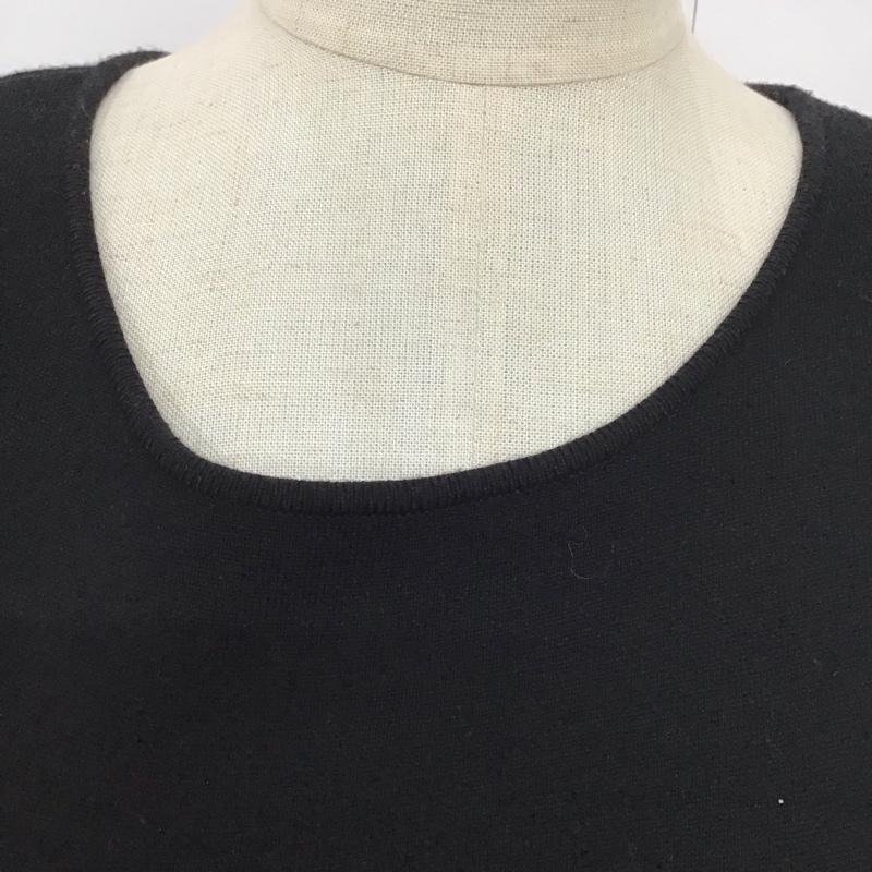 ザラ ZARA ワンピース ロングスカート S 無地 黒 / ブラック /  レディース USED 古着 中古 10124436