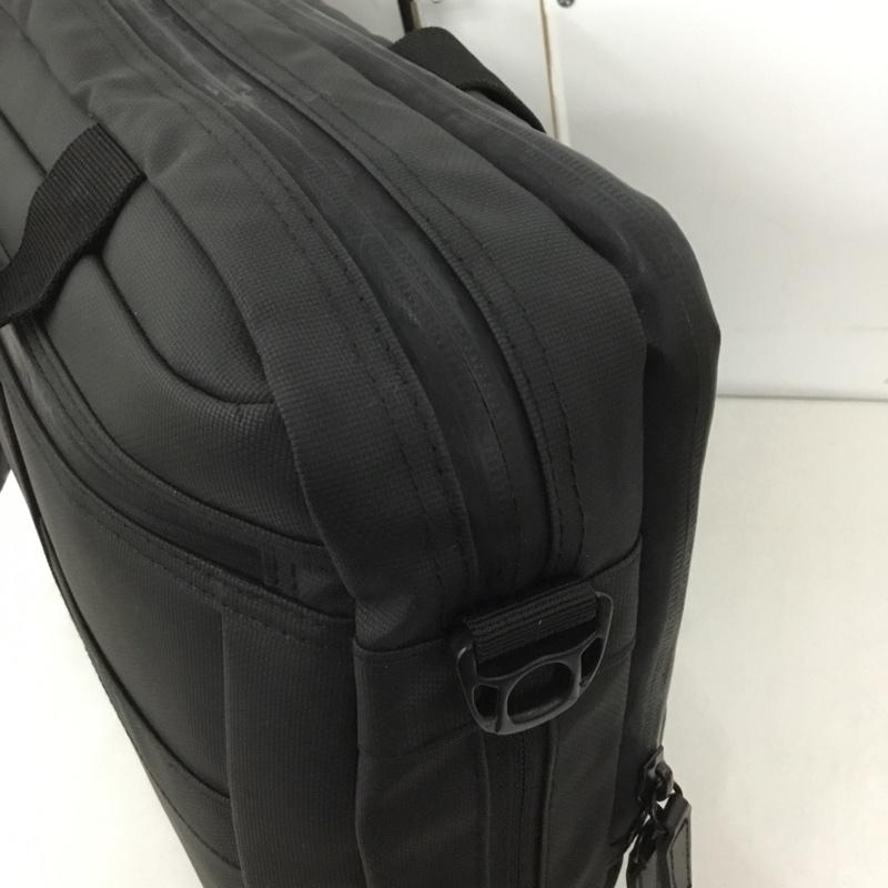 古着 USED ブリーフケース、書類かばん ブリーフケース、書類かばん 02546 3WAY ビジネスバッグ ビジネスリュック ロゴ、文字 黒 / ブラック /  メンズ USED 古着 中古 10128486