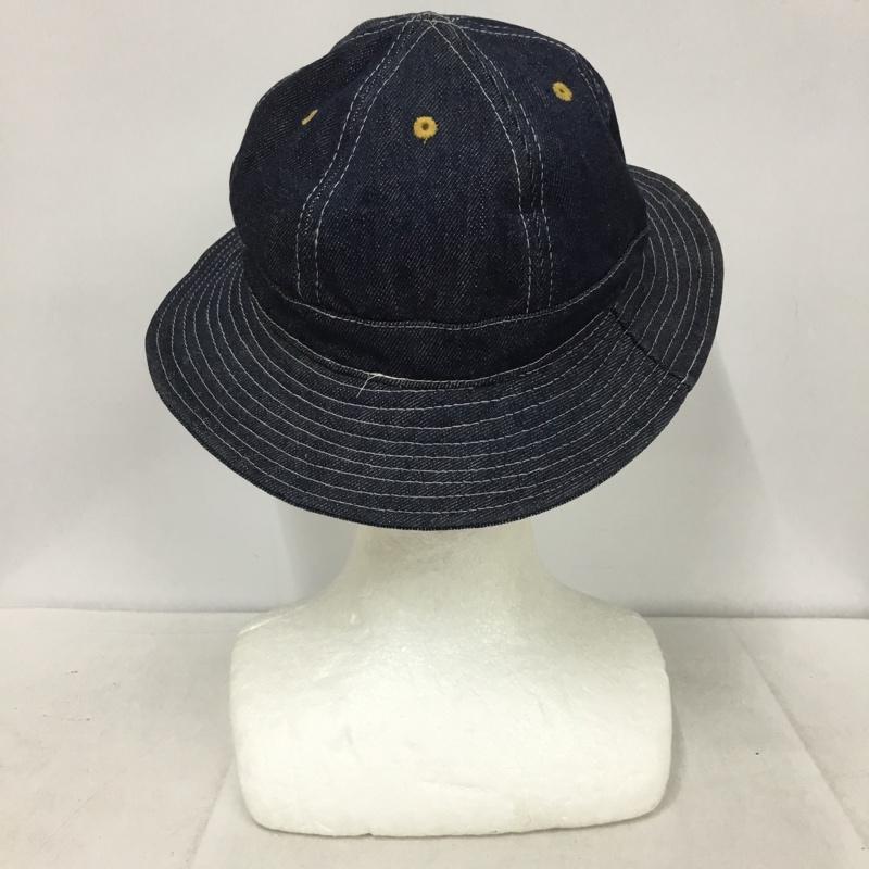 ラウンドハウス ROUND HOUSE 帽子 ハット メトロハット デニム帽 無地 インディゴ / インディゴ /  メンズ USED 古着 中古 10136472
