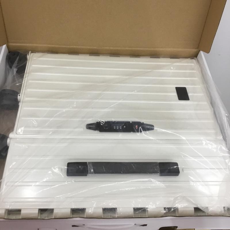 アンドフラット &.FLAT スーツケース、トランク スーツケース、トランク FL14-00001 折りたたみ ハードキャリーバッグ キャリーケース 箱有 ロゴ、文字 白 / ホワイト /  メンズ USED 古着 中古 10137503