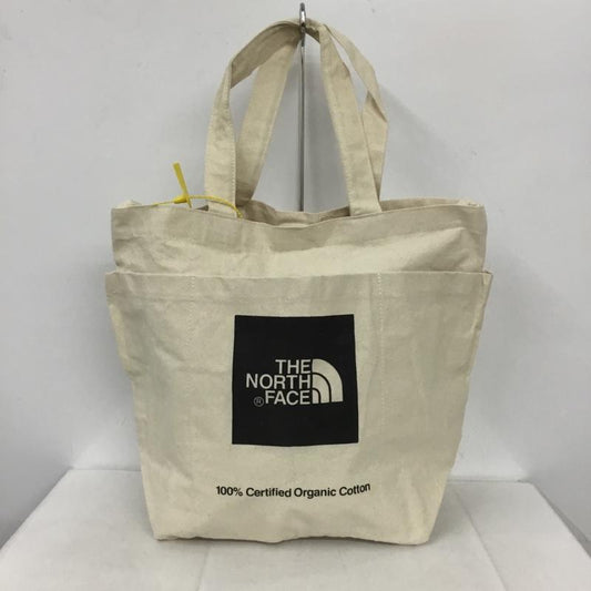 ザノースフェイス THE NORTH FACE ショルダーバッグ ショルダーバッグ オーガニックコットントート キャンバストート ロゴ、文字 アイボリー / アイボリー /  メンズ USED 古着 中古 10131803