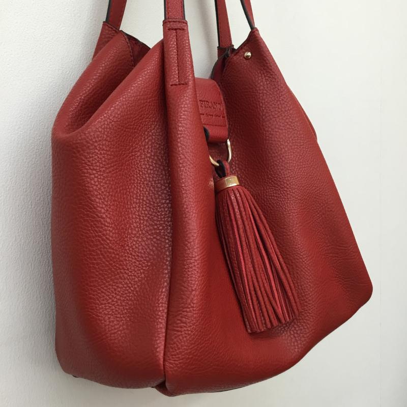 フィラノ FIRANO トートバッグ トートバッグ ロゴ、文字 赤 / レッド /  レディース USED 古着 中古 10143327