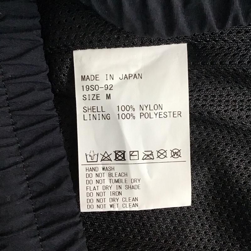 ナインティーンエスオー 19SO パンツ ワークパンツ、ペインターパンツ ナイロンパンツ カジュアルパンツ ジャージ ワイドパンツ ストレートパンツ M 無地 黒 / ブラック /  メンズ USED 古着 中古 10115144