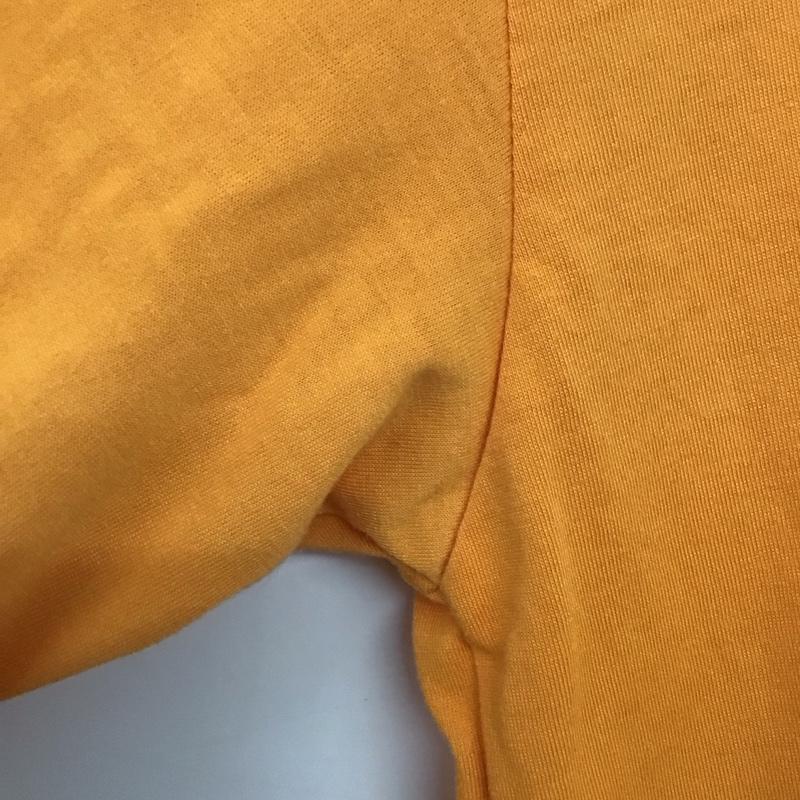 ザノースフェイス THE NORTH FACE Tシャツ 半袖 nt32146 ショートスリーブベースキャンプダッフルフォトティー プリントTシャツ S プリント 橙 / オレンジ /  メンズ USED 古着 中古 10132313