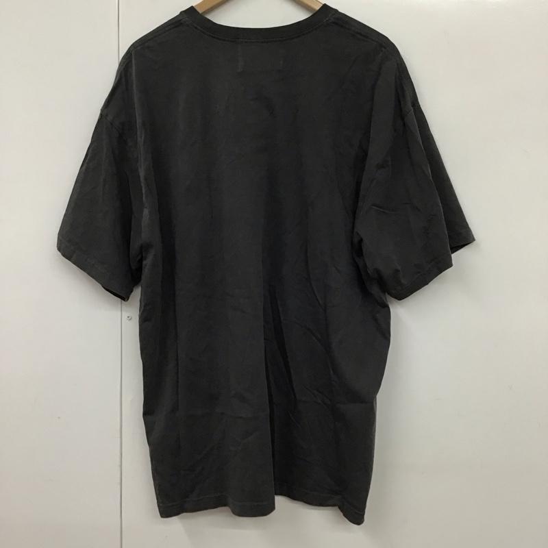 フリークスストア FREAK S STORE Tシャツ 半袖 半袖カットソー プリントTシャツ クルーネックカットソー XL ロゴ、文字 黒 / ブラック /  メンズ USED 古着 中古 10130362