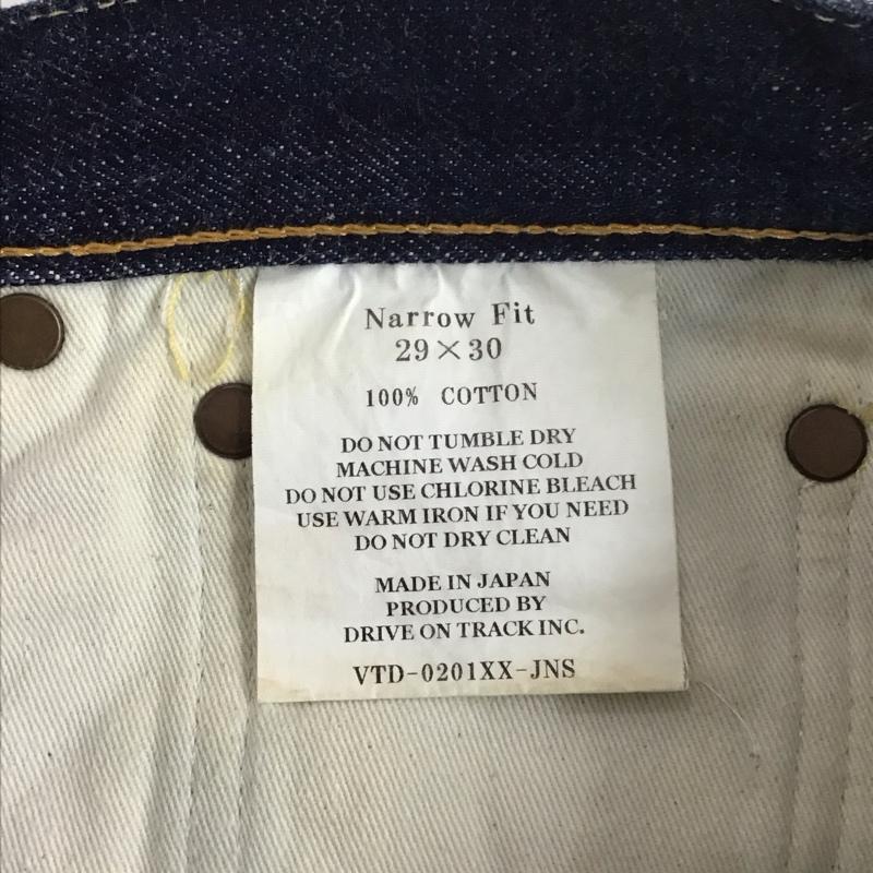 アボンタージ A VONTADE パンツ デニム、ジーンズ デニムパンツ スリムパンツ ジーンズ カジュアルパンツ ストレートパンツ 29インチ 無地 インディゴ / インディゴ /  メンズ USED 古着 中古 10111658