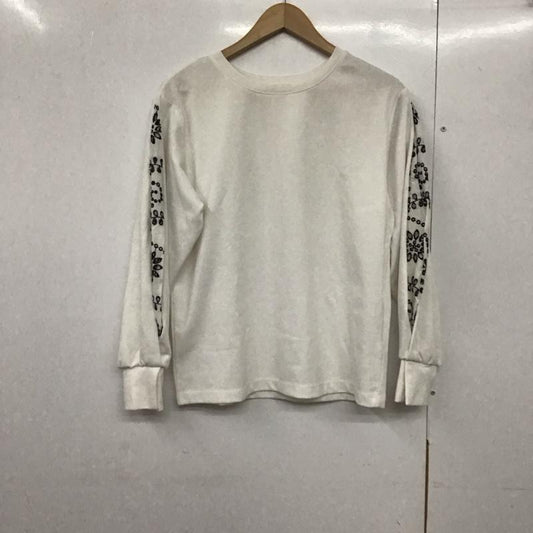 レプシィム LEPSIM カットソー 長袖 FREE 無地 白 / ホワイト /  レディース USED 古着 中古 10143502