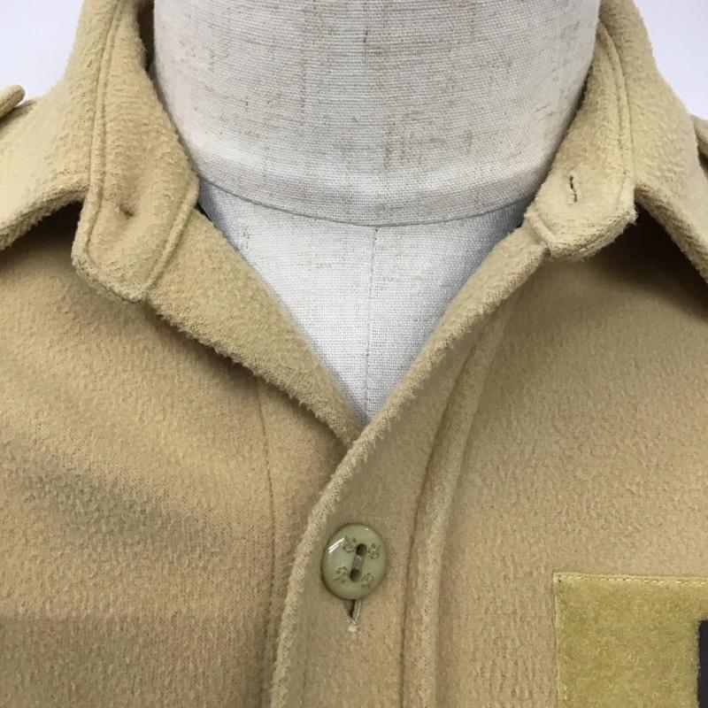 アベイシングエイプ A BATHING APE シャツ、ブラウス 半袖 M 無地 ベージュ / ベージュ /  メンズ USED 古着 中古 10121841