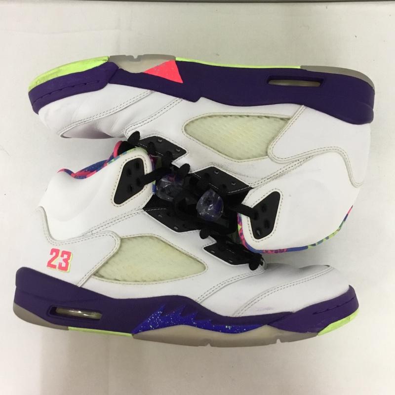 ナイキ NIKE スニーカー スニーカー DB3335-100 AIR JORDAN 5 RETRO 28cm 28.0cm ワンポイント マルチカラー / マルチカラー /  メンズ USED 古着 中古 10129910