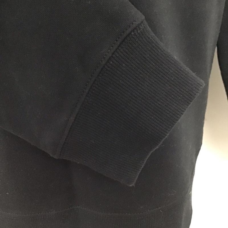 ディッキーズ Dickies トレーナー 長袖 長袖トレーナー スウェット クルーネック リブスウェットカットソー XL ロゴ、文字 黒 / ブラック /  メンズ USED 古着 中古 10124512