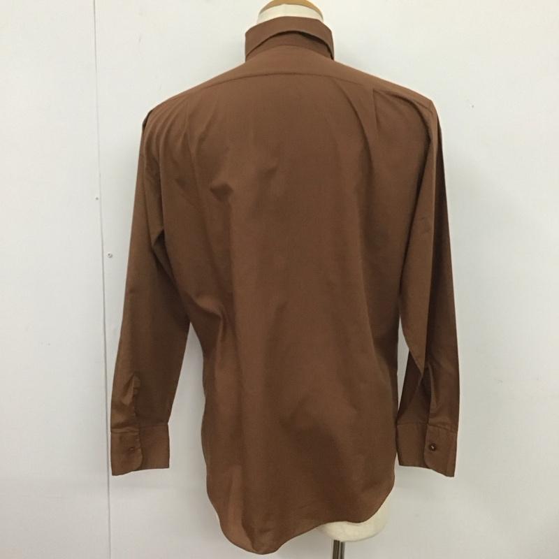 古着 USED シャツ、ブラウス 長袖 古着 70 s MONTGOMERYWARD モンゴメリーワードデニムカバーオールジャケット 無地 茶 / ブラウン /  メンズ USED 古着 中古 10125750