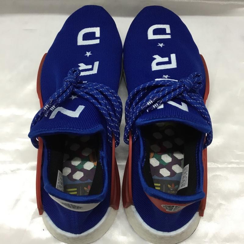 アディダス adidas スニーカー スニーカー EF2682 PW HU NMD NERD 29.5cm 箱有 29.5cm ロゴ、文字 青 / ブルー / X 白 / ホワイト / X 赤 / レッド /  メンズ USED 古着 中古 10110515