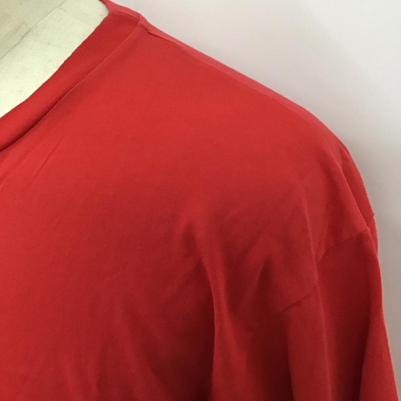 バレモン Balements Tシャツ 半袖 半袖カットソー プリントTシャツ クルーネックカットソー Balenciaga Vetements XL ロゴ、文字 赤 / レッド /  メンズ USED 古着 中古 10115293