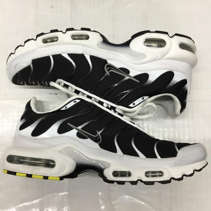 ナイキ NIKE スニーカー スニーカー CT1094 102 AIR MAX PLUS 27cm 箱有 27.0cm ロゴ、文字 白 / ホワイト / X 黒 / ブラック /  メンズ USED 古着 中古 10115566