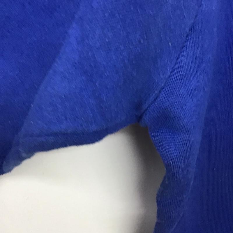 古着 USED トレーナー 長袖 長袖トレーナー スウェット クルーネック プルオーバー 古着 無地 青 / ブルー /  メンズ USED 古着 中古 10139662
