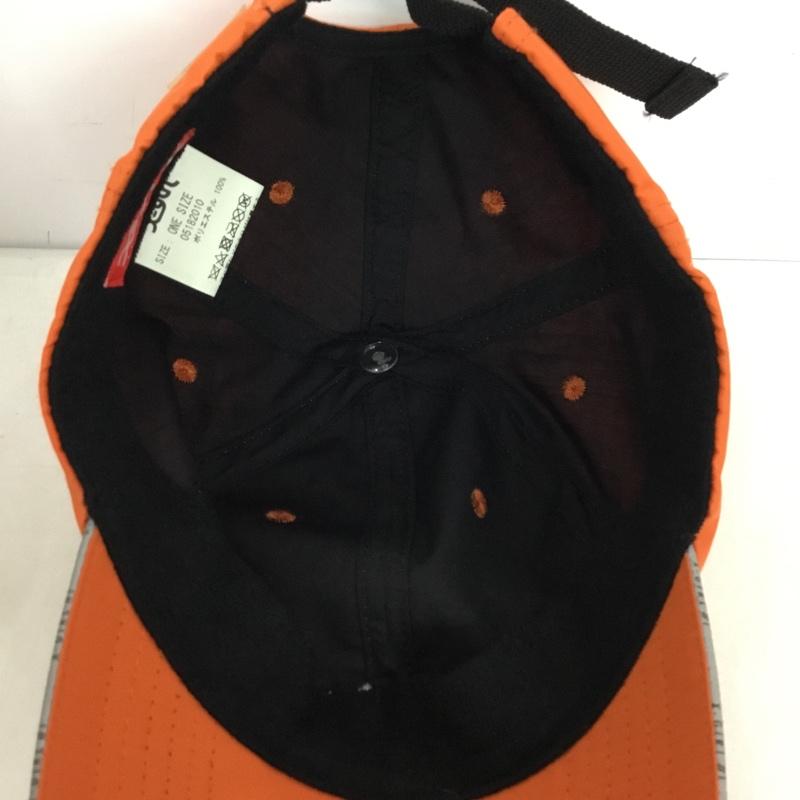 エックスガール X-girl 帽子 キャップ 05182010 SK8 6PANEL CAP ONE SIZE ロゴ、文字 橙 / オレンジ /  レディース USED 古着 中古 10143767