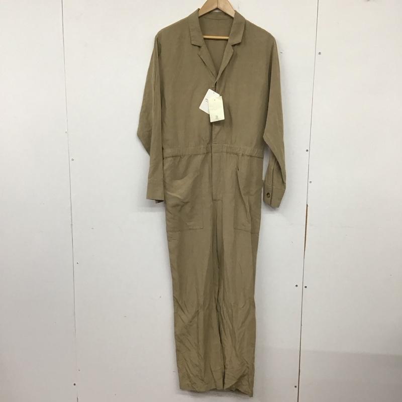 スピック＆スパン Spick & Span ワンピース・ドレス・オールインワン ワンピース・ドレス・オールインワン 20-030-200-2060-3-0 オーバーオール オールインワン タグ付き 38 無地 ベージュ / ベージュ /  レディース USED 古着 中古 10138670
