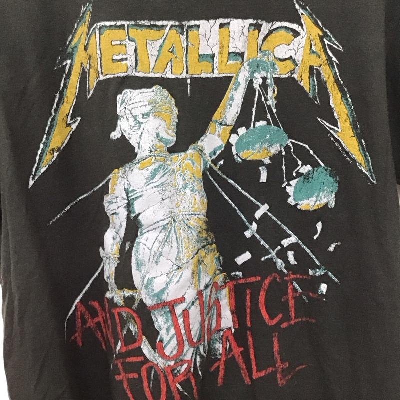 古着 USED Tシャツ 半袖 METALICA L プリント カーキ / カーキ /  メンズ USED 古着 中古 10145669