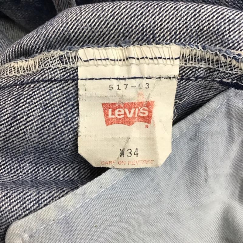 リーバイストラウスアンドコー Levi Strauss & co. パンツ デニム、ジーンズ デニムパンツ ワイドパンツ カジュアルパンツ ストレッチパンツ 34インチ 無地 インディゴ / インディゴ /  メンズ USED 古着 中古 10146551