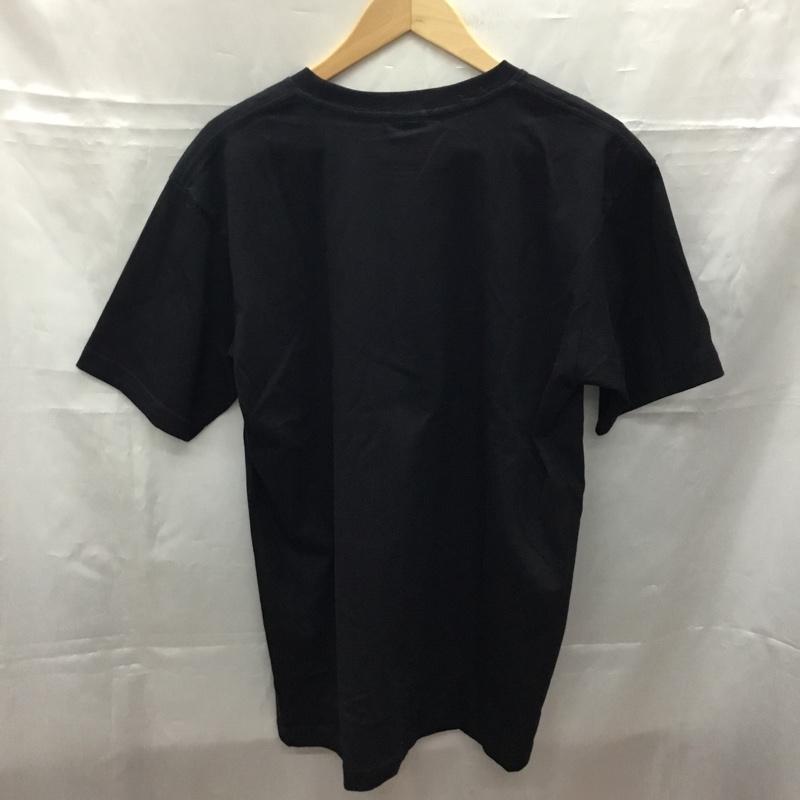 古着 USED Tシャツ 半袖 半袖カットソー プリントTシャツ クルーネックカットソー L プリント 黒 / ブラック /  メンズ USED 古着 中古 10108366