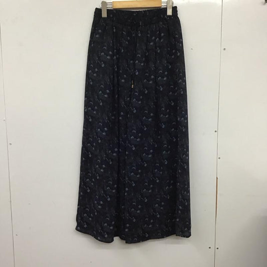 レプシィム LEPSIM パンツ スラックス FREE 総柄 紺 / ネイビー /  レディース USED 古着 中古 10139756