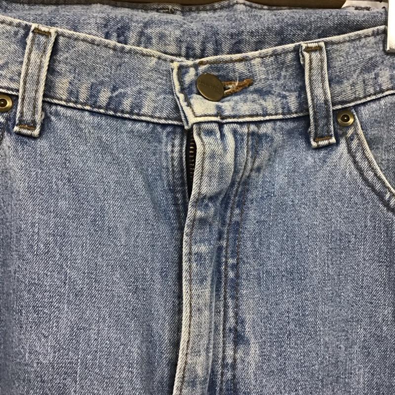 エルエルビーン L.L.Bean パンツ デニム、ジーンズ デニムパンツ ストレートパンツ ワイドパンツ カジュアルパンツ 無地 インディゴ / インディゴ /  メンズ USED 古着 中古 10107670