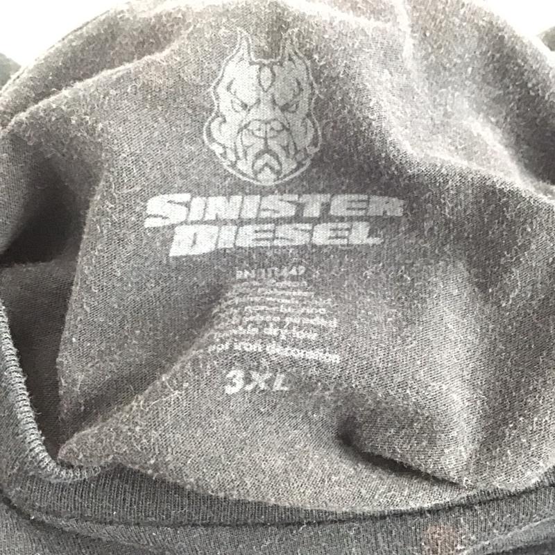 古着 USED Tシャツ 半袖 半袖カットソー プリントTシャツ クルーネックカットソー ロゴ、文字 黒 / ブラック /  メンズ USED 古着 中古 10147273