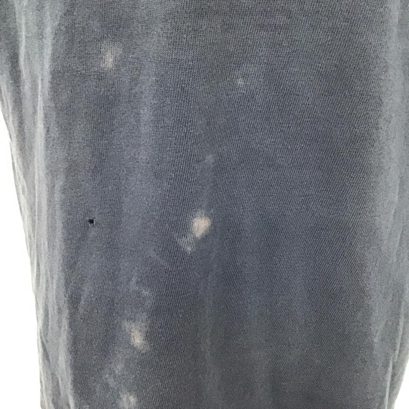 チャンピオン Champion Tシャツ 半袖 クルーネック 80年代 L ワンポイント 紺 / ネイビー /  メンズ USED 古着 中古 10112659