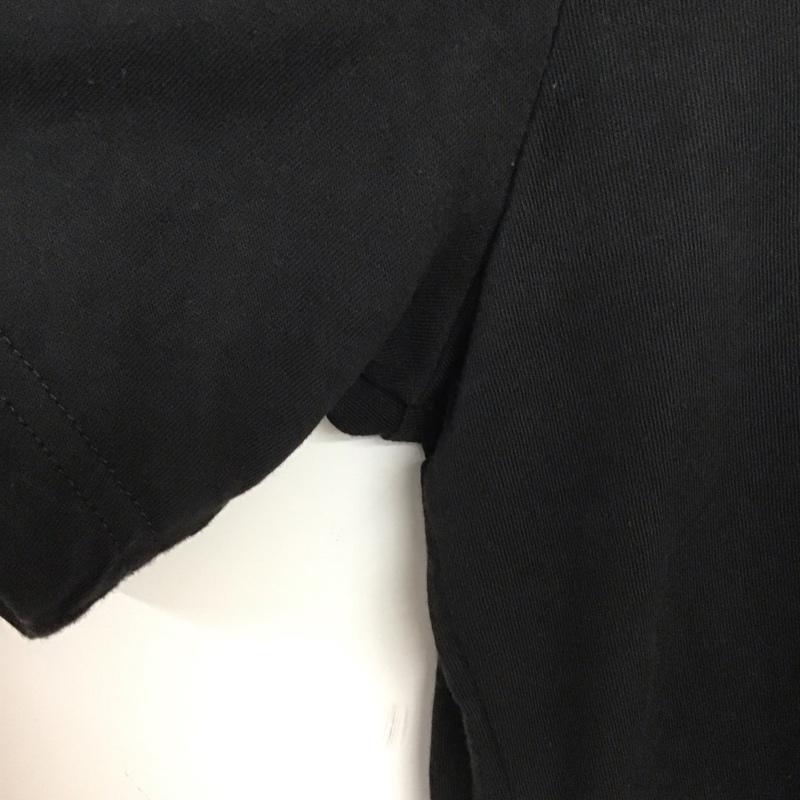アディダス adidas Tシャツ 半袖 半袖カットソー プリントTシャツ クルーネックカットソー ロゴ、文字 黒 / ブラック /  メンズ USED 古着 中古 10140136