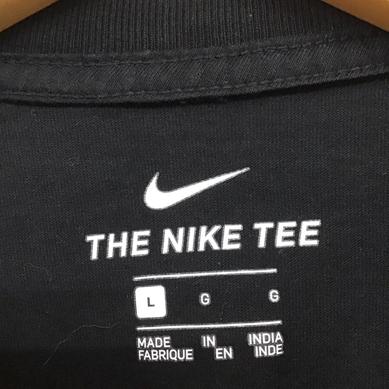 ナイキ NIKE Tシャツ 半袖 ct5657-010 半袖カットソー プリントTシャツ クルーネック L プリント 黒 / ブラック /  メンズ USED 古着 中古 10133493