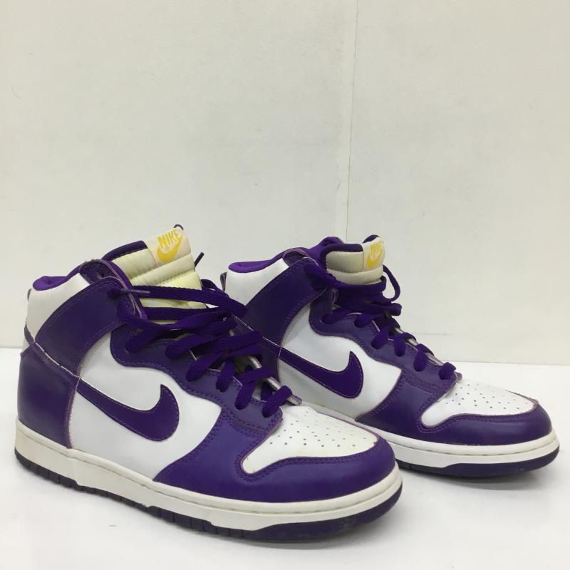 ナイキ NIKE スニーカー スニーカー 630335-151 27.0cm ロゴ、文字 紫 / パープル /  メンズ USED 古着 中古 10110556