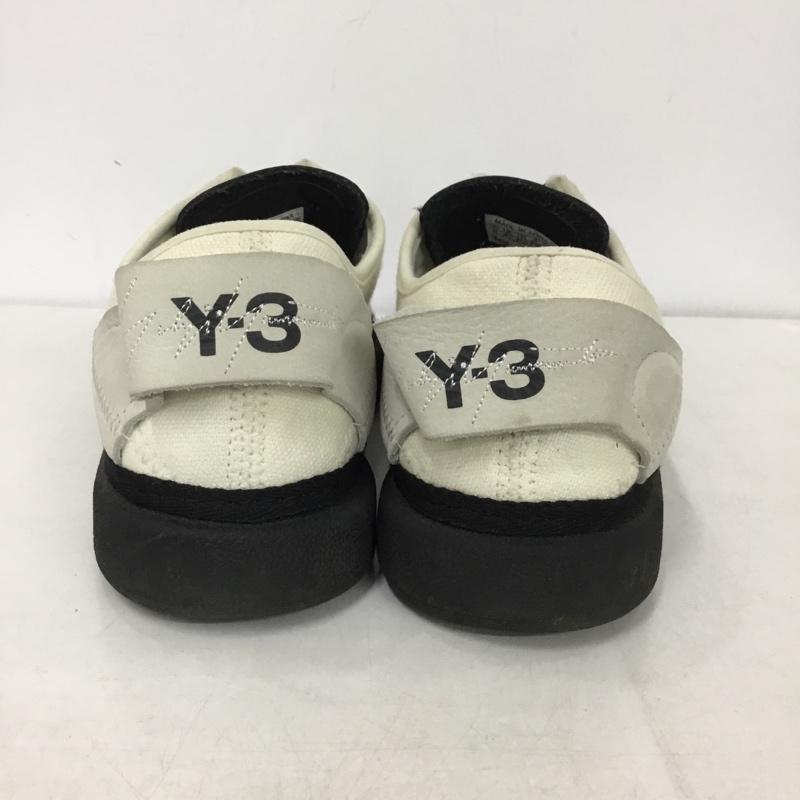 ワイスリー Y-3 スニーカー スニーカー BC0943 センタージップ ローカット Yohji Yamamoto 23cm 23.0cm ロゴ、文字 白 / ホワイト / X 黒 / ブラック /  レディース USED 古着 中古 10145154