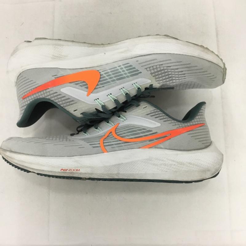ナイキ NIKE スニーカー スニーカー DH4071-003 エアズームペガサス39 30cm 30.0cm ロゴ、文字 灰 / グレー / X 橙 / オレンジ /  メンズ USED 古着 中古 10133900